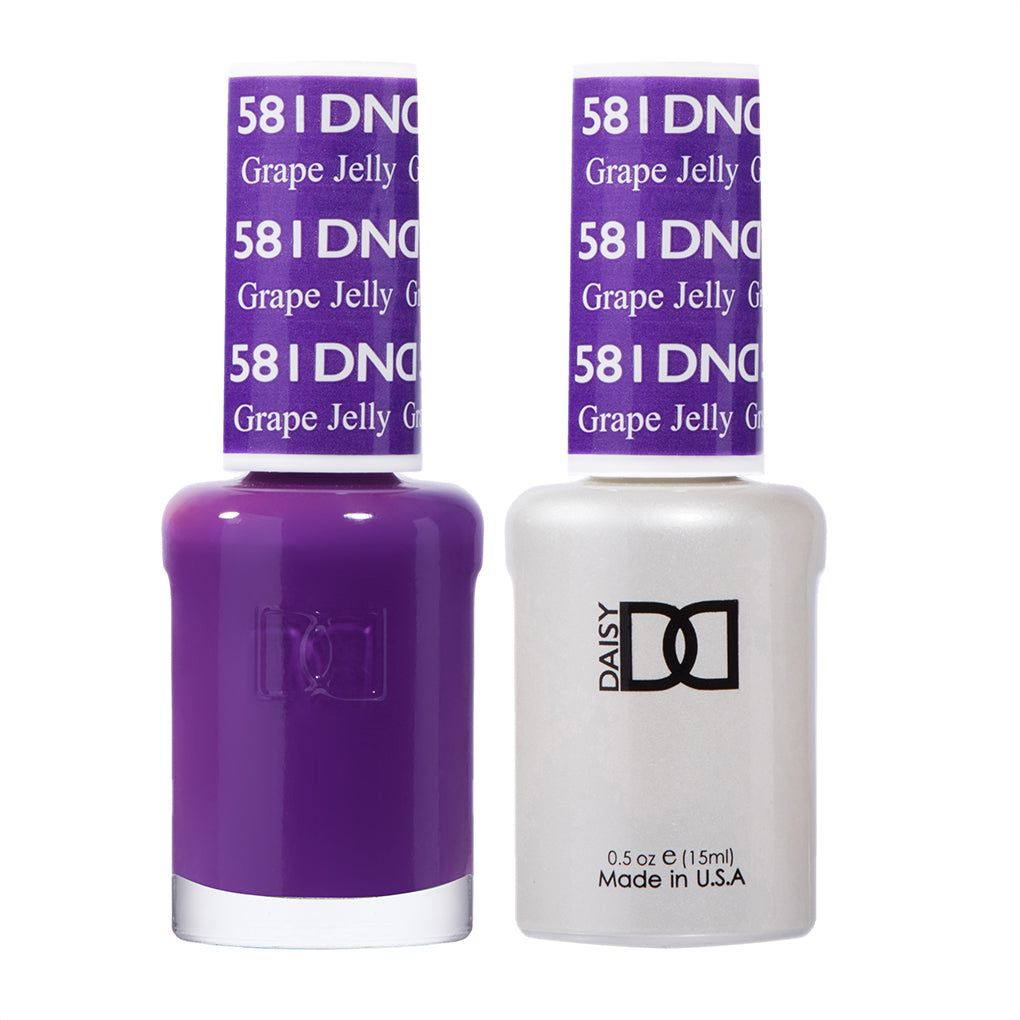 DND Gel Duo - Grape Jelly - 581-DND- Nail Supply American Gel Polish - Phuong Ni