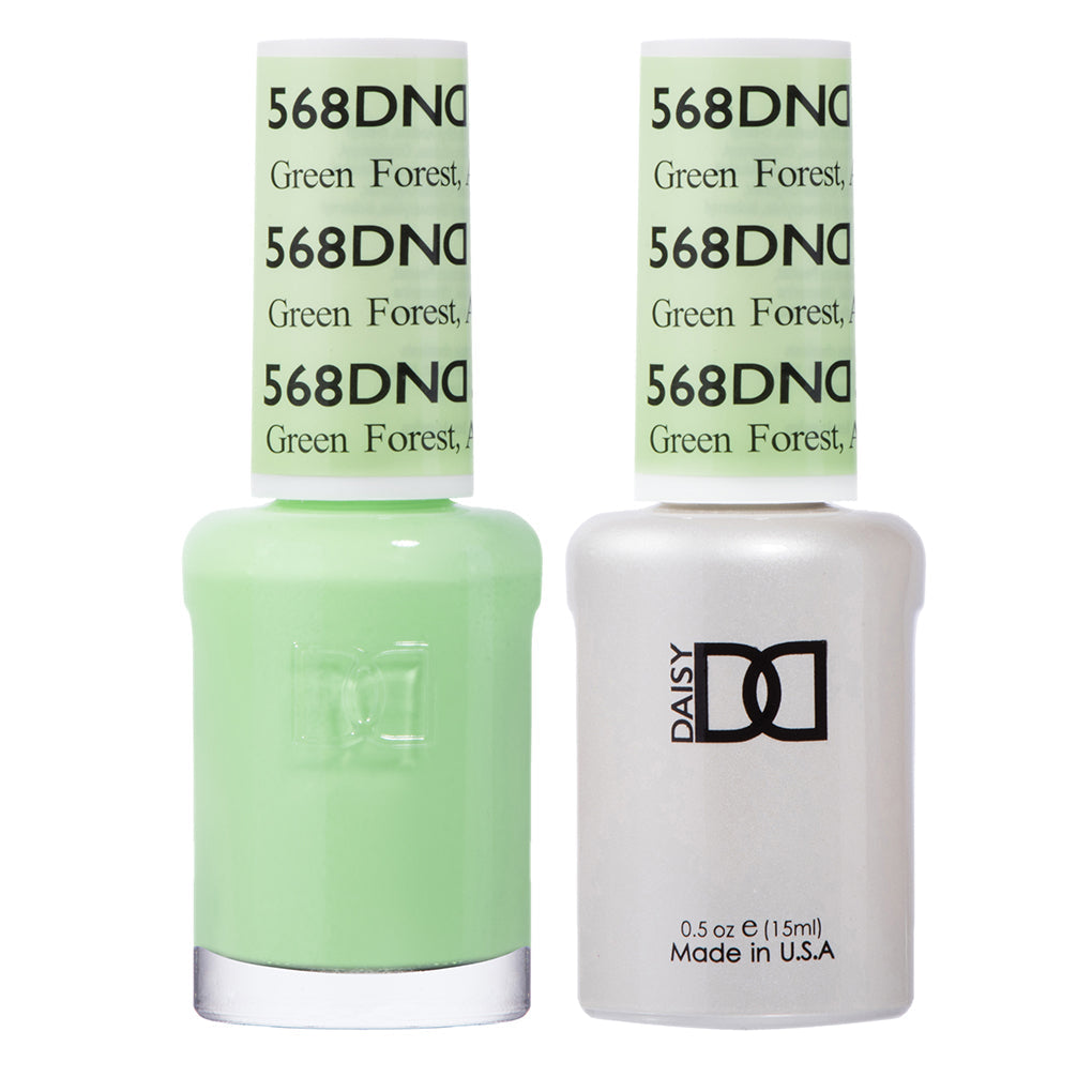 DND Gel Duo - Green Forest, AK - 568-DND- Nail Supply American Gel Polish - Phuong Ni