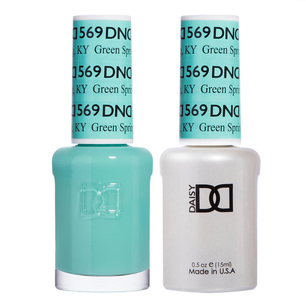 DND Gel Duo - Green Spring - 569-DND- Nail Supply American Gel Polish - Phuong Ni