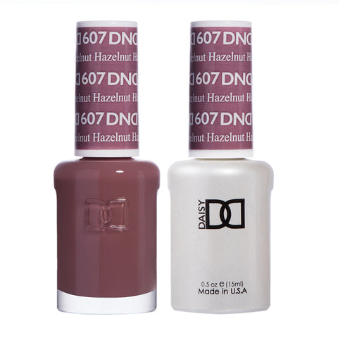 DND Gel Duo - Hazelnut - 607-DND- Nail Supply American Gel Polish - Phuong Ni