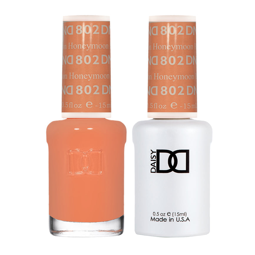 DND Gel Duo - Honeymoon - 802-DND- Nail Supply American Gel Polish - Phuong Ni