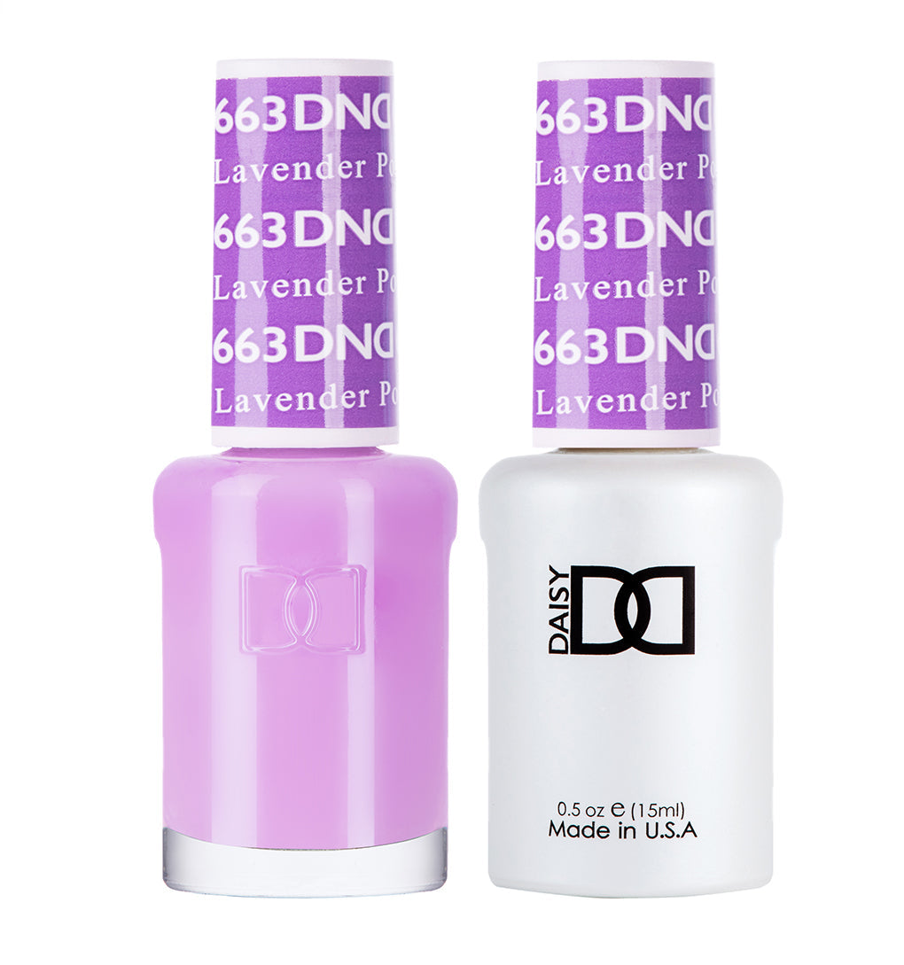DND Gel Duo - Lavender Pop - 663-DND- Nail Supply American Gel Polish - Phuong Ni
