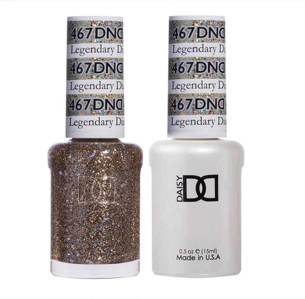 DND Gel Duo - Legendary Diamond - 467-DND- Nail Supply American Gel Polish - Phuong Ni