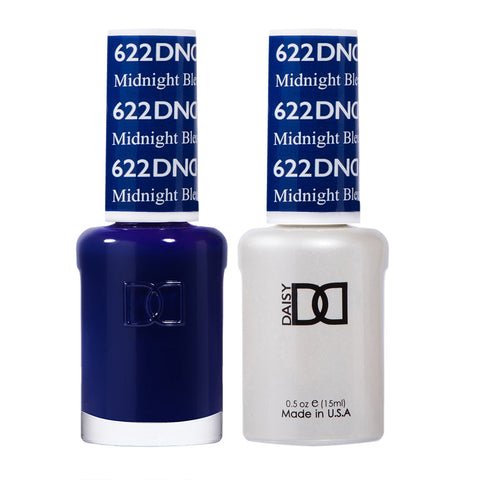 DND Gel Duo - Midnight Blue - 622-DND- Nail Supply American Gel Polish - Phuong Ni