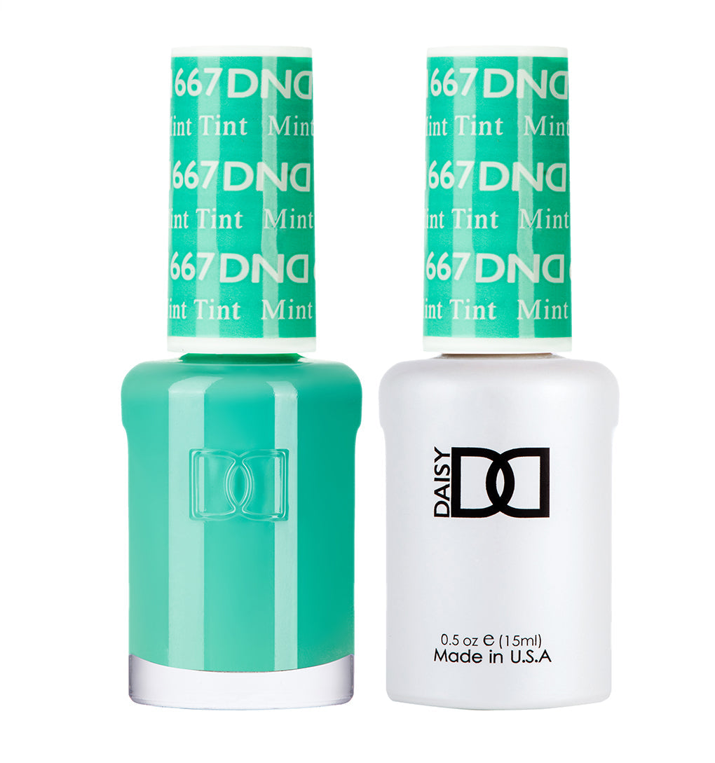 DND Gel Duo - Mint Tint - 667-DND- Nail Supply American Gel Polish - Phuong Ni