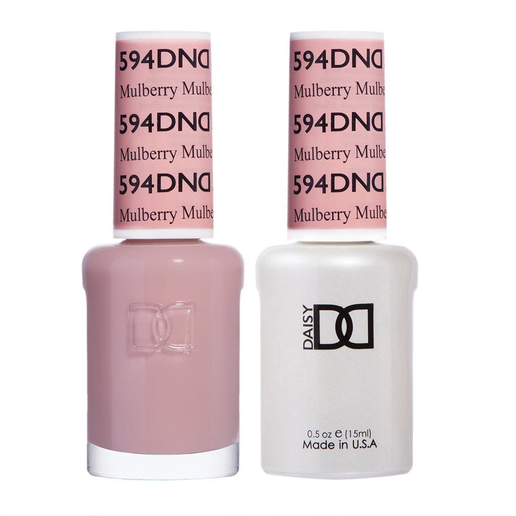 DND Gel Duo - Mulberry - 594-DND- Nail Supply American Gel Polish - Phuong Ni