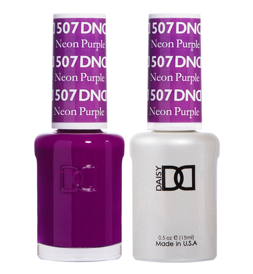 DND Gel Duo - Neon Purple - 507-DND- Nail Supply American Gel Polish - Phuong Ni