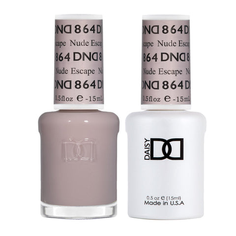 DND Gel Duo - Nude Escape - 864-DND- Nail Supply American Gel Polish - Phuong Ni