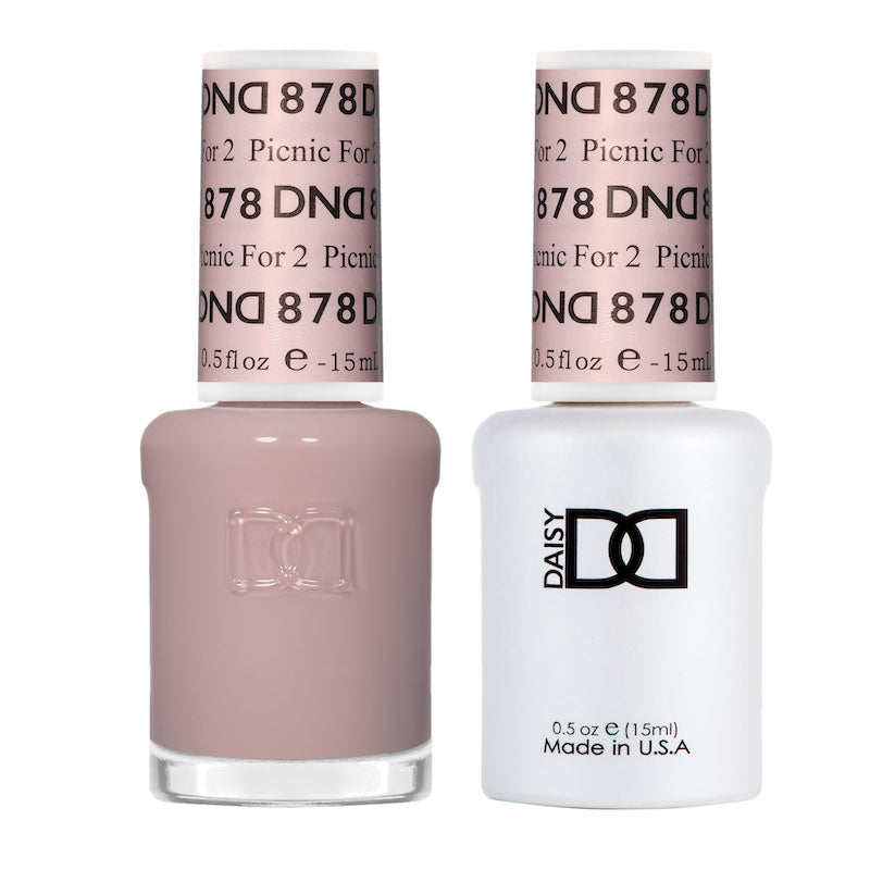 DND Gel Duo - Picnic For 2 - 878-DND- Nail Supply American Gel Polish - Phuong Ni