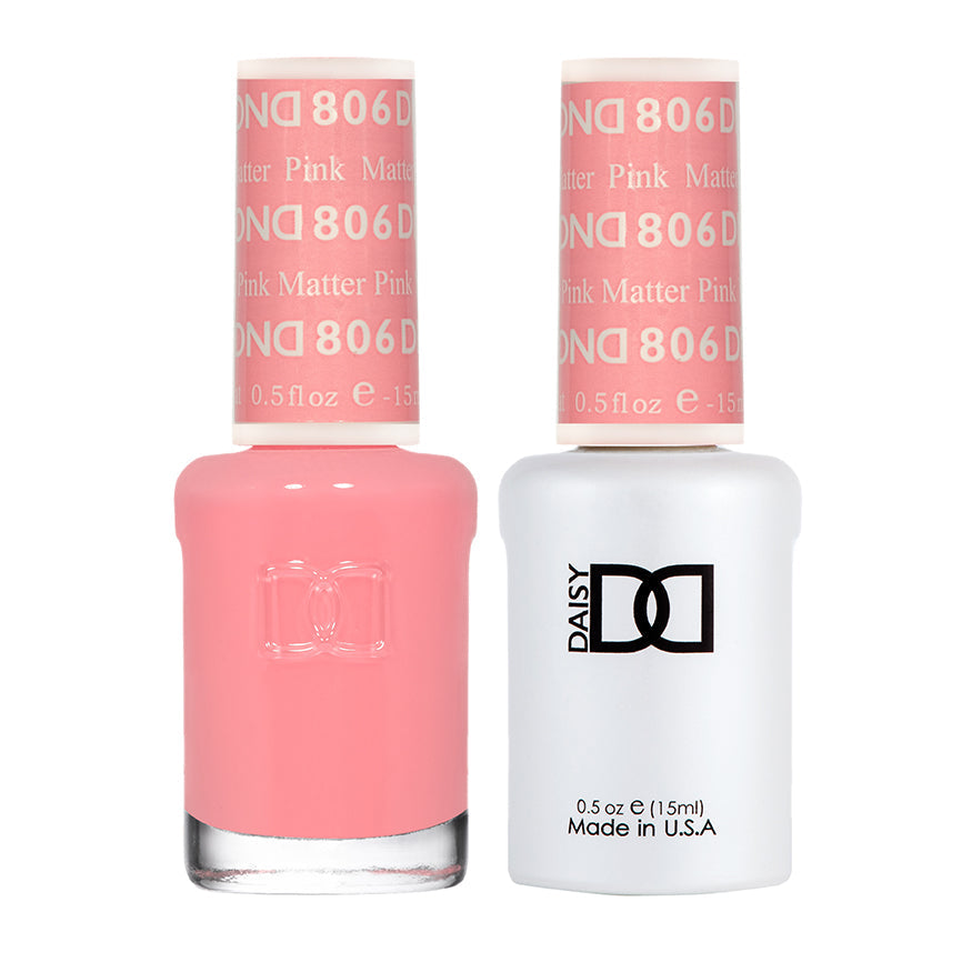 DND Gel Duo - Pink Matter - 806-DND- Nail Supply American Gel Polish - Phuong Ni