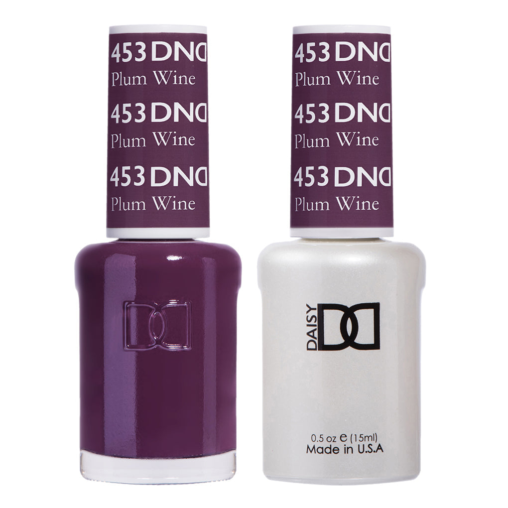 DND Gel Duo - Plum Wine - 453-DND- Nail Supply American Gel Polish - Phuong Ni