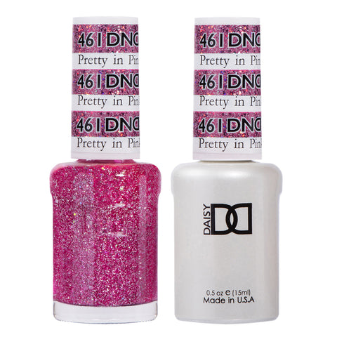 DND Gel Duo - Pretty In Pink - 461-DND- Nail Supply American Gel Polish - Phuong Ni