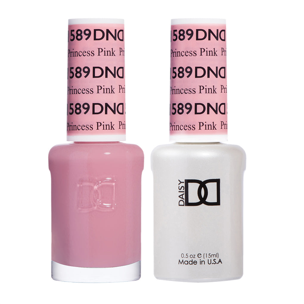DND Gel Duo - Princess Pink - 589-DND- Nail Supply American Gel Polish - Phuong Ni