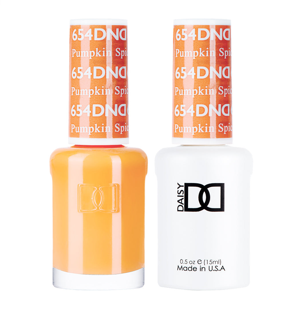 DND Gel Duo - Pumpkin Spice - 654-DND- Nail Supply American Gel Polish - Phuong Ni