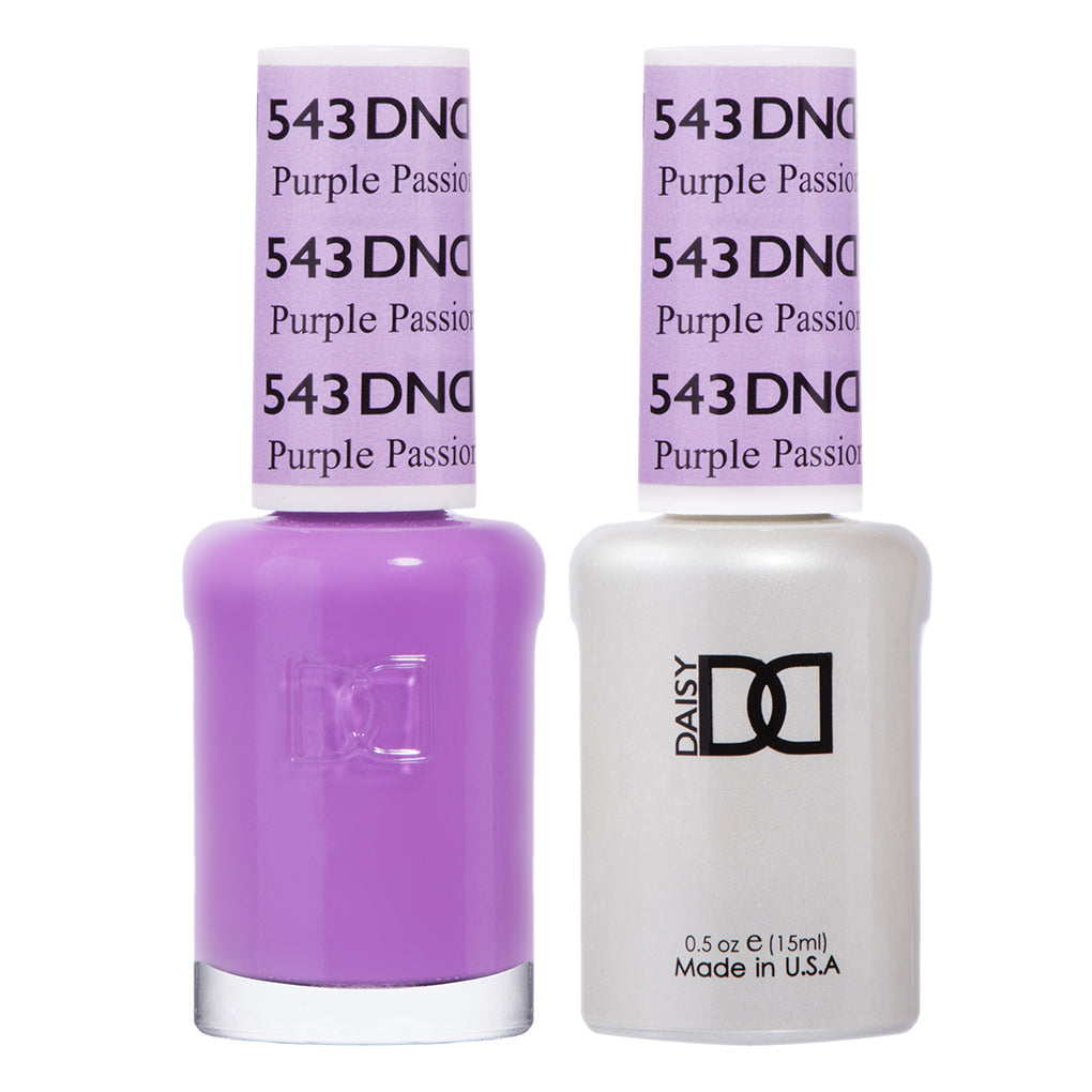 DND Gel Duo - Purple Passion - 543-DND- Nail Supply American Gel Polish - Phuong Ni