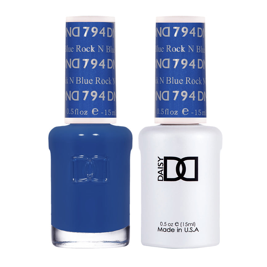 DND Gel Duo - Rock n Blue - 794-DND- Nail Supply American Gel Polish - Phuong Ni
