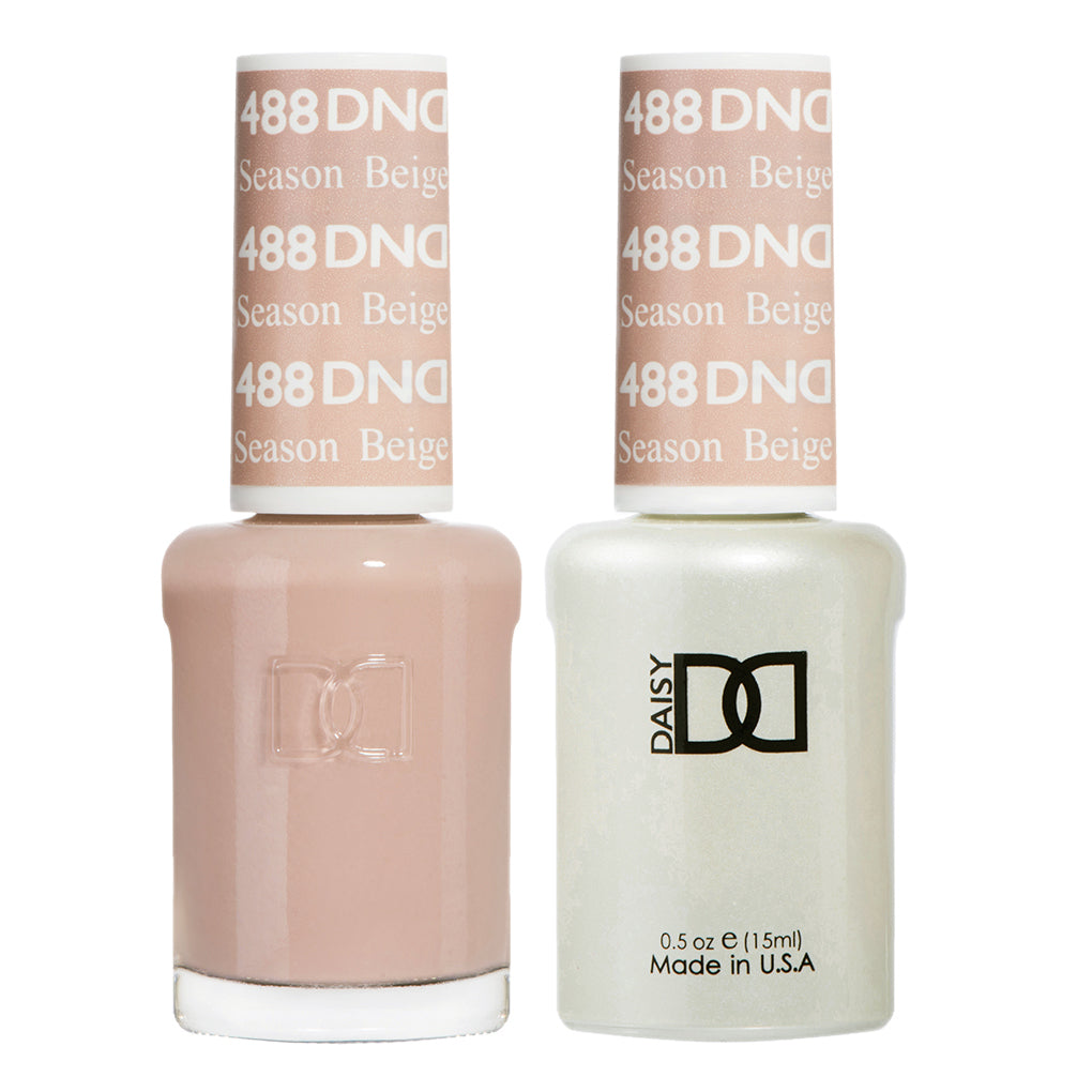 DND Gel Duo - Season Beige - 488-DND- Nail Supply American Gel Polish - Phuong Ni