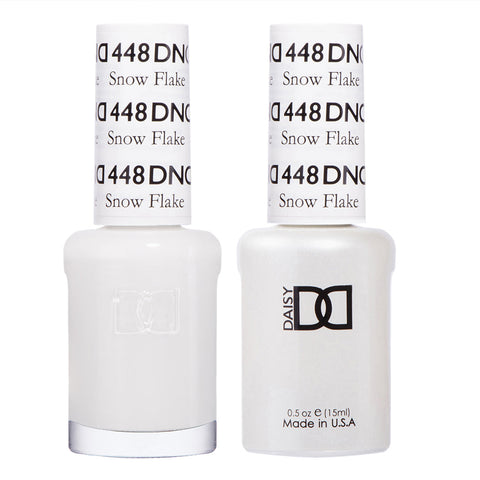 DND Gel Duo - Snow Flake - 448-DND- Nail Supply American Gel Polish - Phuong Ni
