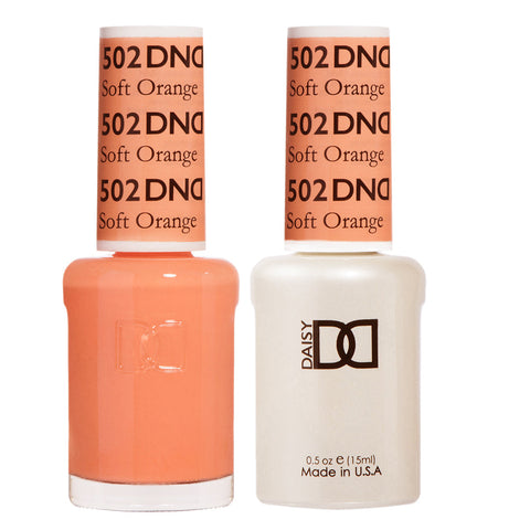 DND Gel Duo - Soft Orange - 502-DND- Nail Supply American Gel Polish - Phuong Ni