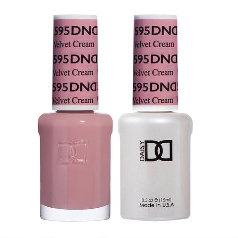 DND Gel Duo - Velvet Cream - 595-DND- Nail Supply American Gel Polish - Phuong Ni