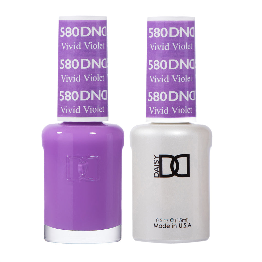 DND Gel Duo - Vivid Violet - 580-DND- Nail Supply American Gel Polish - Phuong Ni
