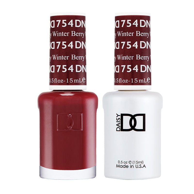 DND Gel Duo - Winter Berry - 754-DND- Nail Supply American Gel Polish - Phuong Ni