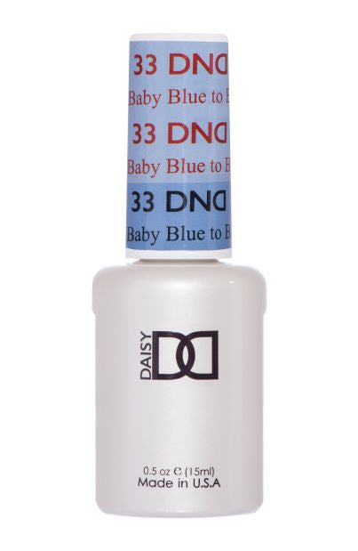 DND Mood Change - Baby Blue To Blue Ink - 033-DND- Nail Supply American Gel Polish - Phuong Ni