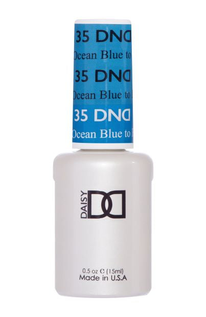 DND Mood Change - Ocean Blue To Blue - 035-DND- Nail Supply American Gel Polish - Phuong Ni