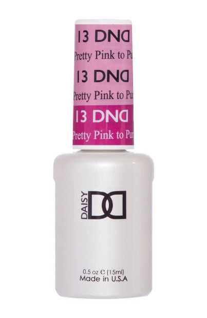 DND Mood Change - Pretty Pink To Purple Pink - 013-DND- Nail Supply American Gel Polish - Phuong Ni