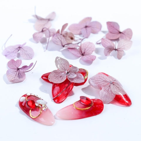 Dried Flowers Leaf Nail Art (50pcs)-JAYDEN-01- Nail Supply American Gel Polish - Phuong Ni