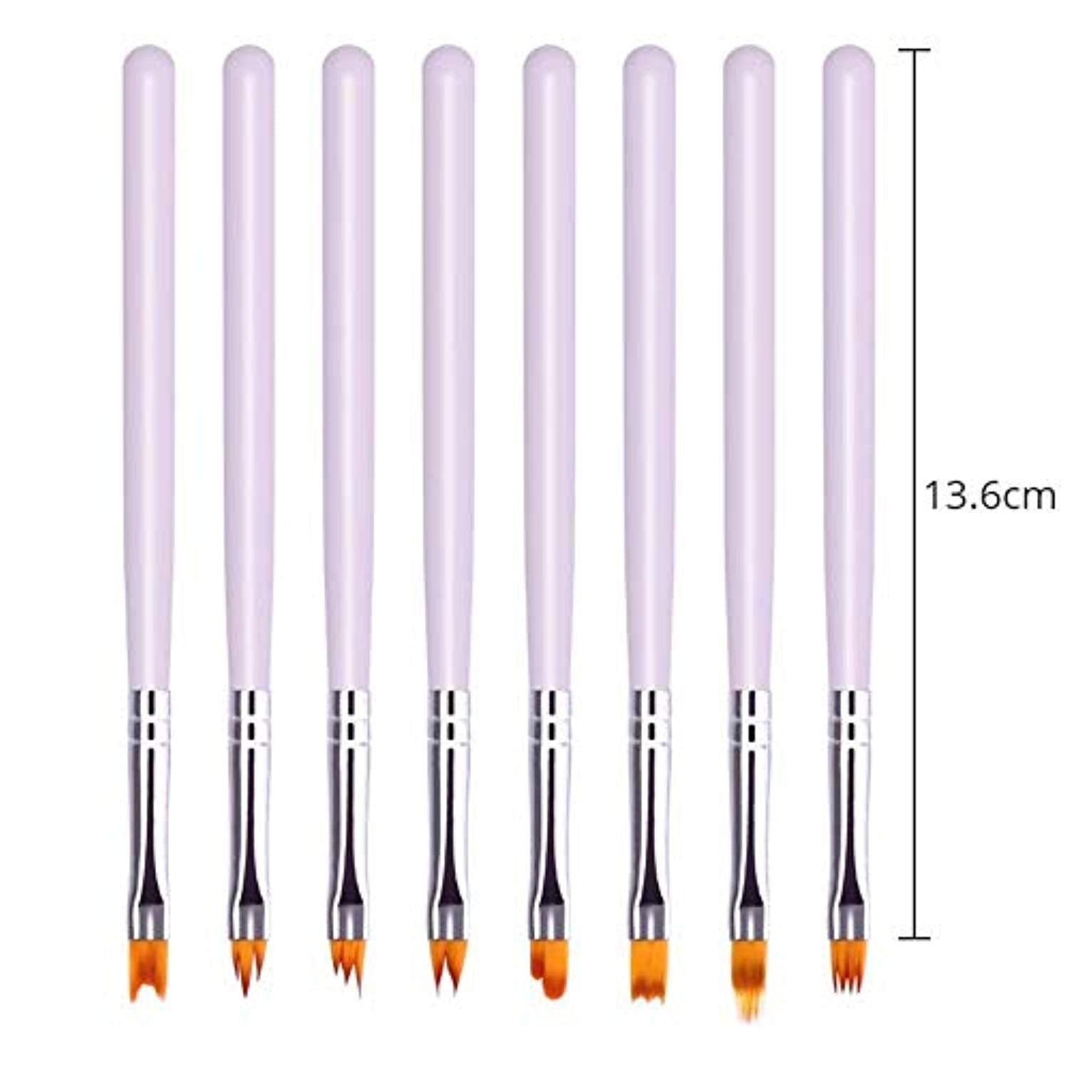 Flower Drawing Pen (8pcs)-JAYDEN- Nail Supply American Gel Polish - Phuong Ni