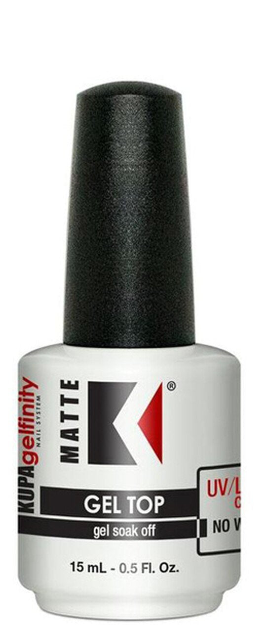 Kupa Matte Top Coat - No Cleanse 0.5Oz-KUPA TOP & BASE-Nails Deal & Beauty Supply- Nail Supply American Gel Polish - Phuong Ni