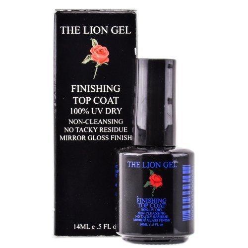Lion Gel Finishing Top Coat 0.5Oz-LION TOP & BASE-Nails Deal & Beauty Supply- Nail Supply American Gel Polish - Phuong Ni