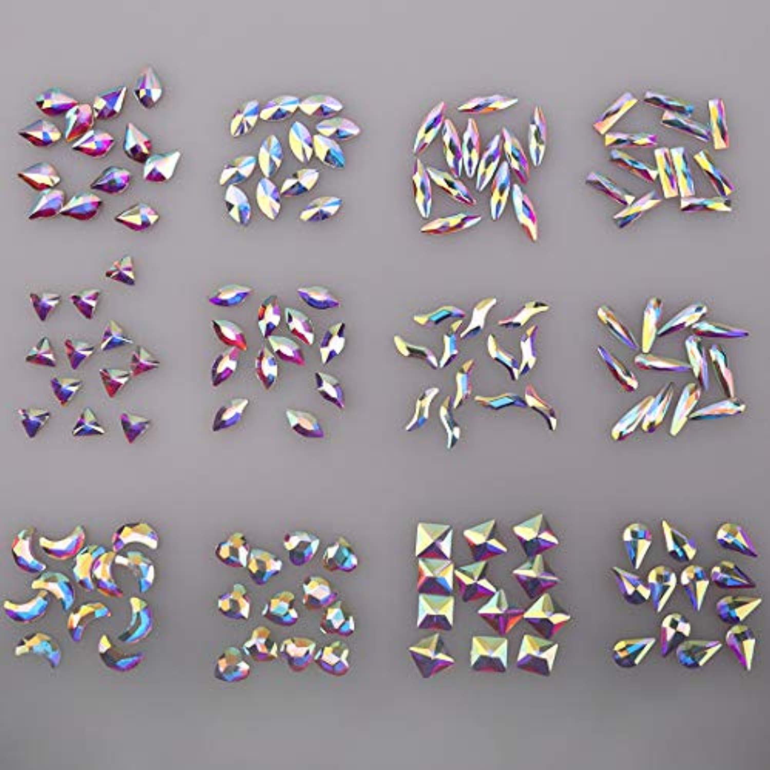 Luminous AB Rhinestones Swarovski Color (144pcs)-Nancybeads- Nail Supply American Gel Polish - Phuong Ni