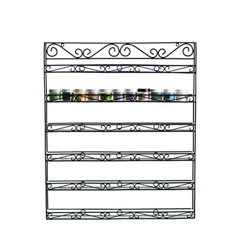 Metal Nail Polish Wall Rack (60 Jars or 120 Bottles)-Polish Rack-AZURA- Nail Supply American Gel Polish - Phuong Ni