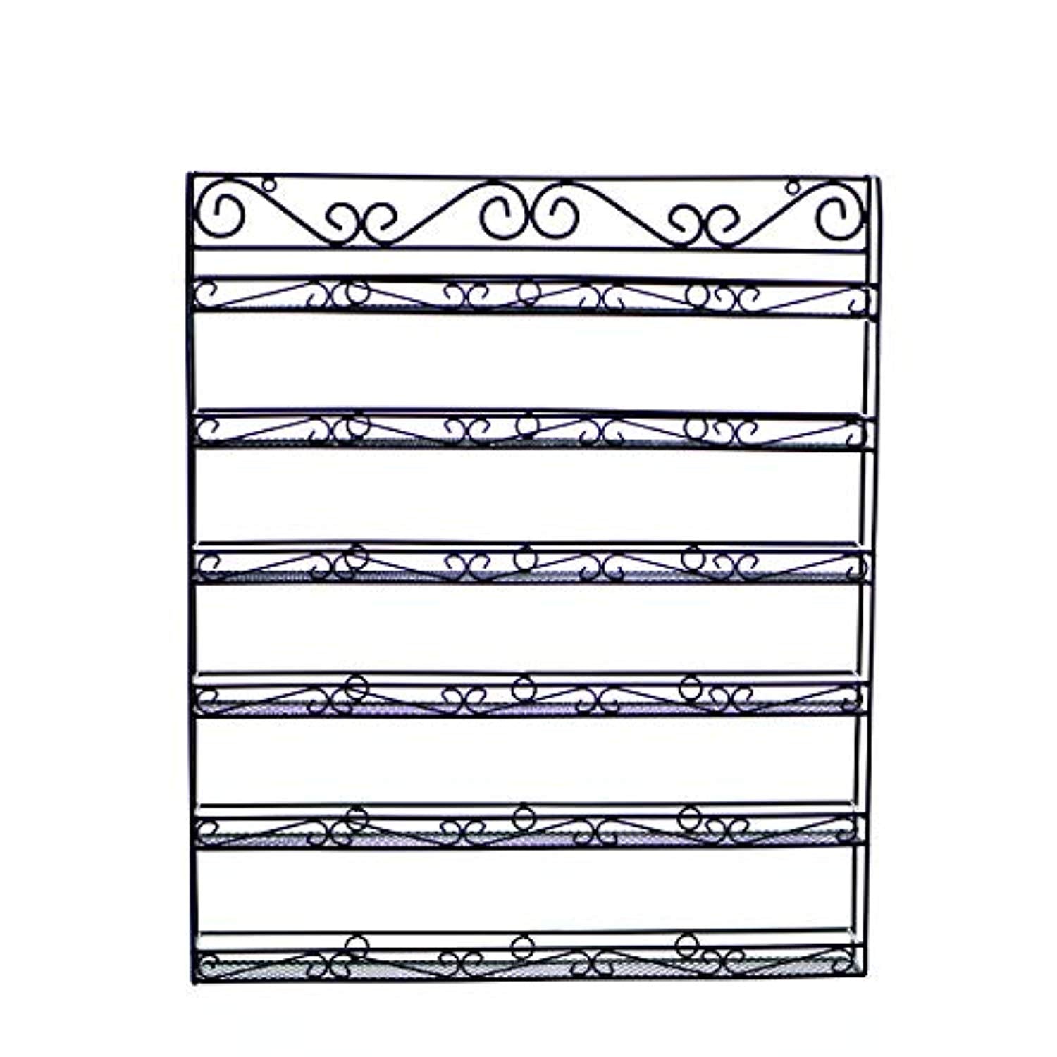 Metal Nail Polish Wall Rack (60 Jars or 120 Bottles)-Polish Rack-AZURA- Nail Supply American Gel Polish - Phuong Ni