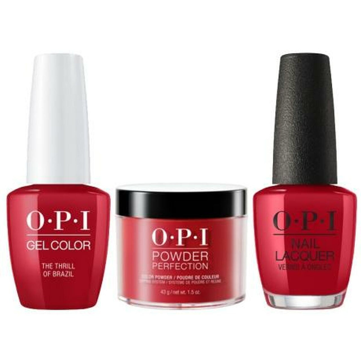 OPI 3IN1 - A16 - THE THRILL OF BRAZIL (Gel, Lacquer, Dip Powder)-OPI 3IN1-OPI- Nail Supply American Gel Polish - Phuong Ni
