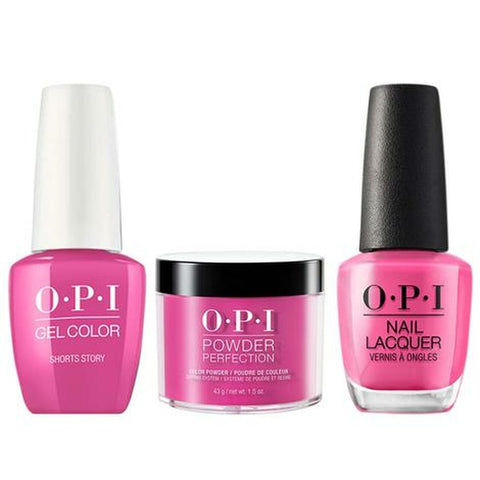 OPI 3IN1 - B86 - SHORTS STORY (Gel, Lacquer, Dip Powder)-OPI 3IN1-OPI- Nail Supply American Gel Polish - Phuong Ni