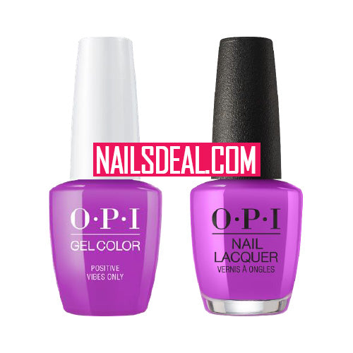 OPI Duo (Gel & Lacquer) - Positive Vibes Only (N73)-OPI- Nail Supply American Gel Polish - Phuong Ni