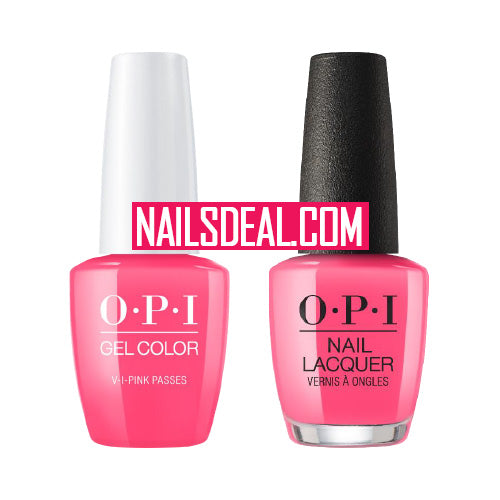 OPI Duo (Gel & Lacquer) - V-I-Pink Passes (N72)-OPI- Nail Supply American Gel Polish - Phuong Ni