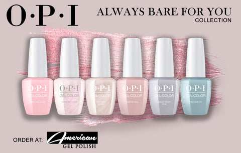 OPI Gel - OPI Gel Always Bare For You - Spring Collection 2019 (6 colors)-gel-OPI- Nail Supply American Gel Polish - Phuong Ni