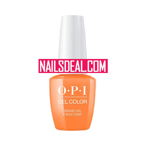 OPI Gel - OPI Gel - Orange You a Rock Star? (GLN71)-gel-OPI- Nail Supply American Gel Polish - Phuong Ni