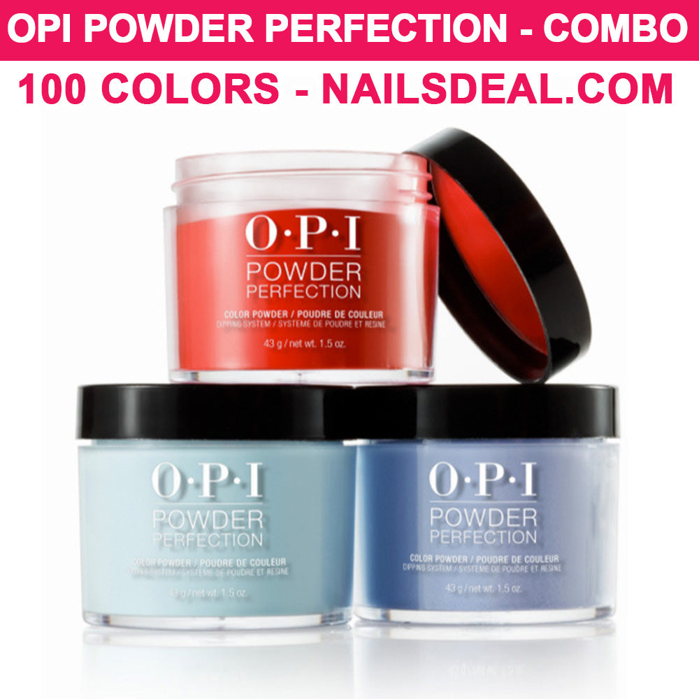 OPI Powder Perfection - COMBO 100 colors-dip-Nails Deal- Nail Supply American Gel Polish - Phuong Ni