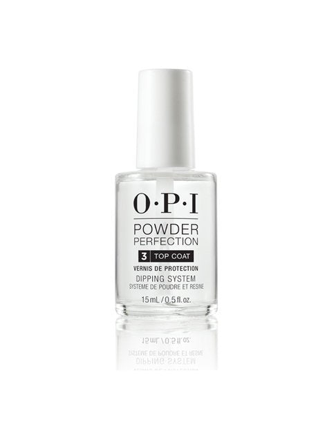 OPI Powder Perfection Liquid Essentials – STEP 3 TOP COAT 15mL/.5oz-OPI-OPI Top Coat Dip- Nail Supply American Gel Polish - Phuong Ni