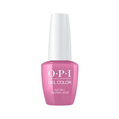Suzi Will Quechua Later_GCP31-OPI Gel Color-OPI gel Only- Nail Supply American Gel Polish - Phuong Ni