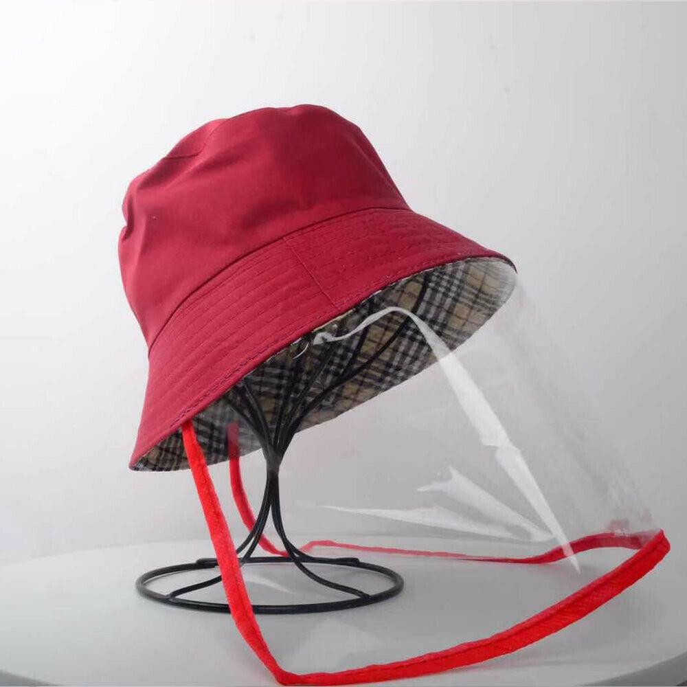 Unisex Protective Outdoor Fisherman Hats (Black, Pink, Red, Yellow)-hats-OTHER- Nail Supply American Gel Polish - Phuong Ni