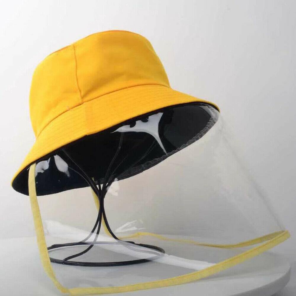 Unisex Protective Outdoor Fisherman Hats (Black, Pink, Red, Yellow) - Yellow