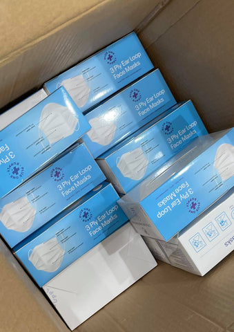 WeCare Disposable Face Mask Package of 50 boxes - 50pcs per Box - FREE Shipping-face mask-WeCare- Nail Supply American Gel Polish - Phuong Ni