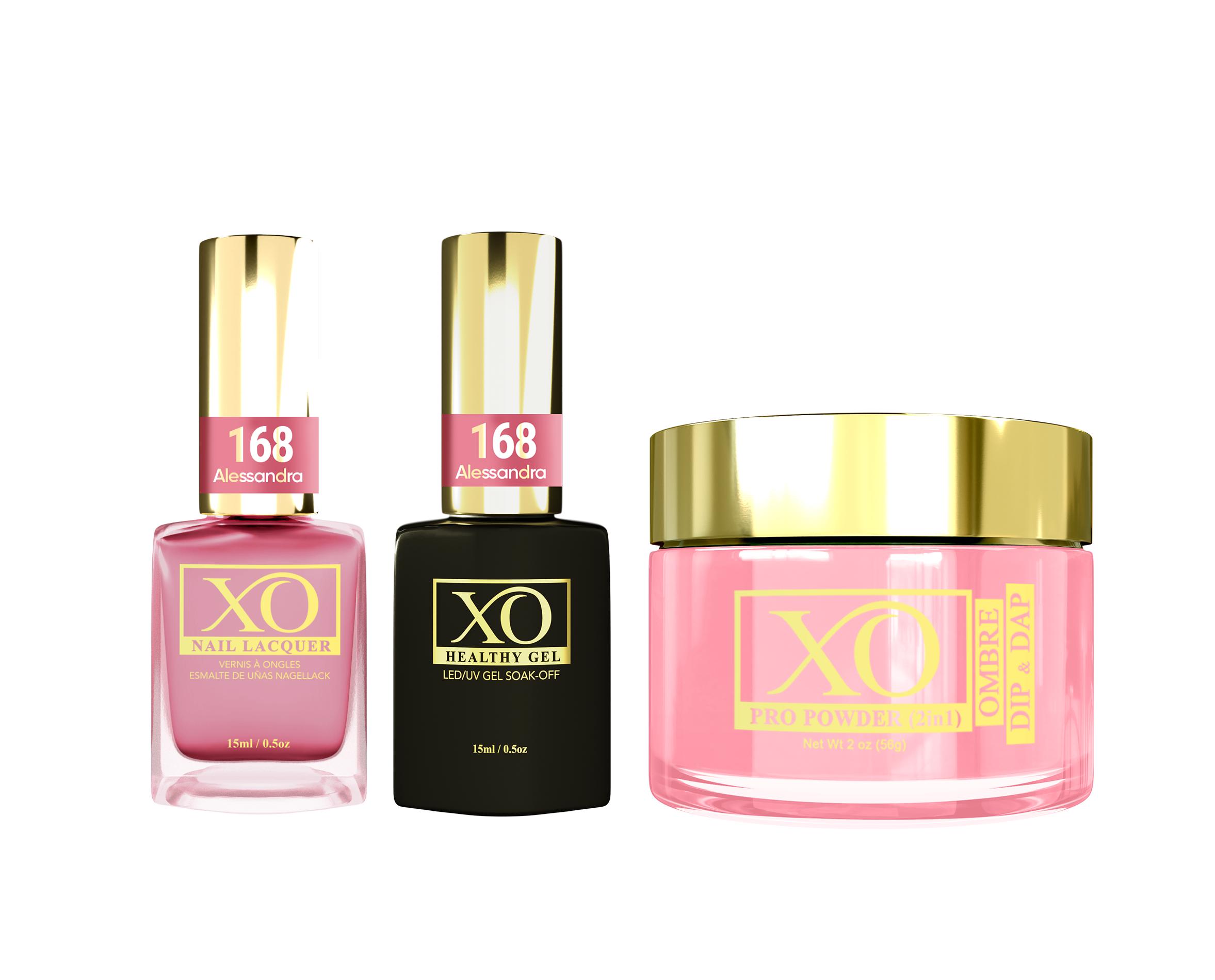 XO 4in1 (Acrylic & Dip, Gel & Lacquer) - Alessandra - 168-XO- Nail Supply American Gel Polish - Phuong Ni