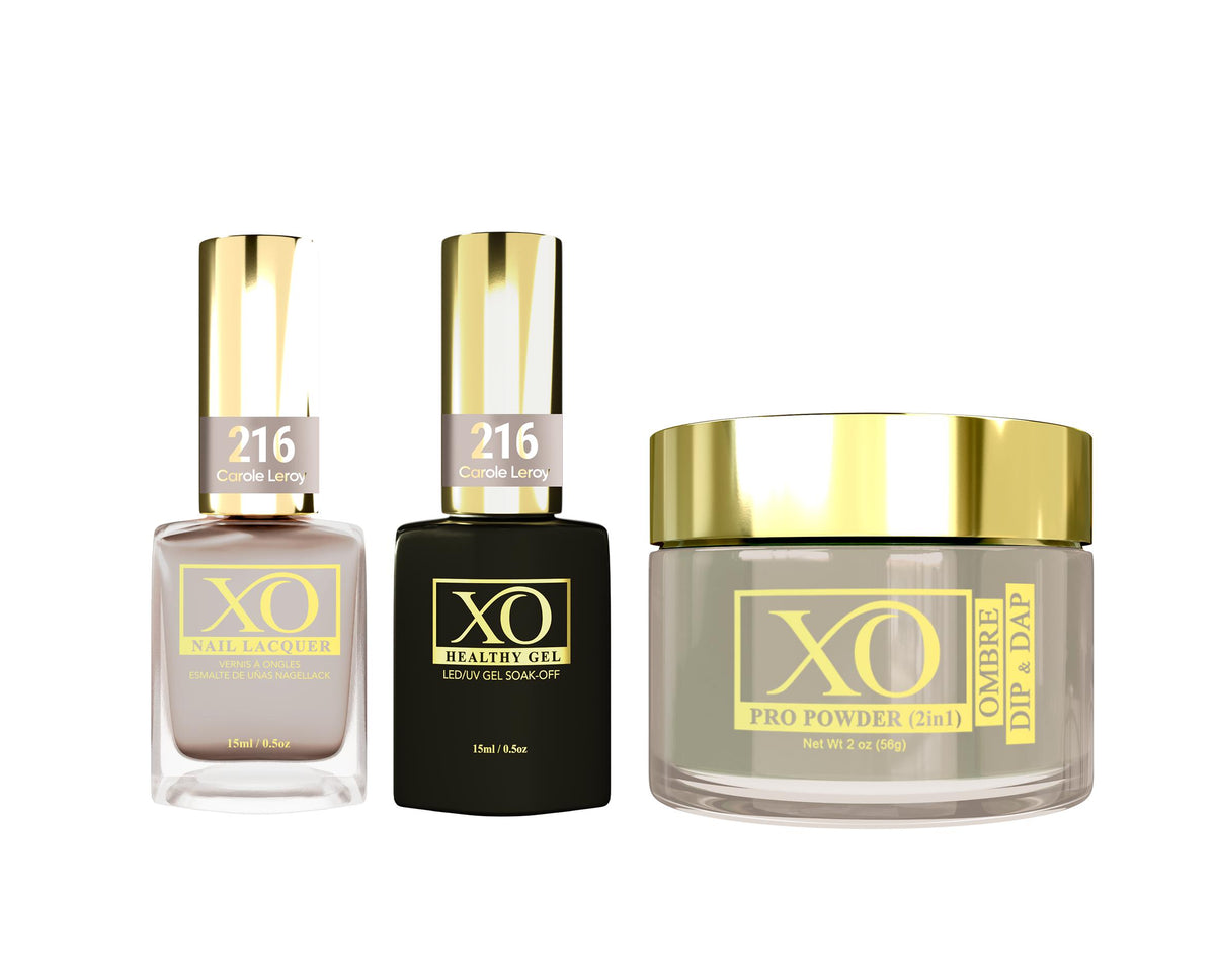 XO 4in1 (Acrylic & Dip, Gel & Lacquer) - Carole Leroy - 216-XO- Nail Supply American Gel Polish - Phuong Ni